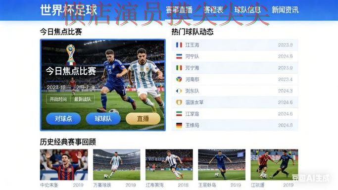 世界杯竞猜入口推荐：聚焦高清直播与赛事直播体验 - FIFA World Cup 2026